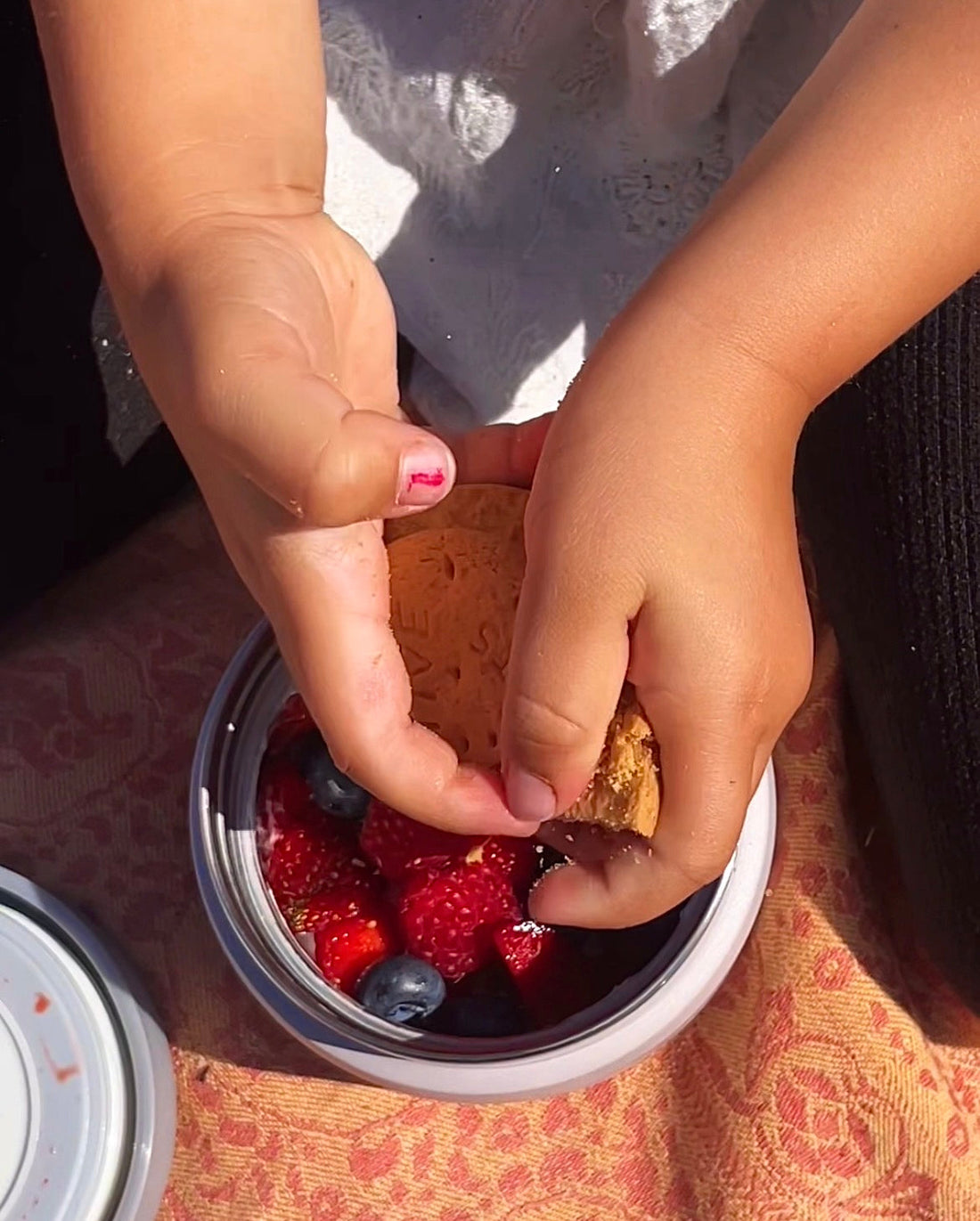 Sommerens cheesecake-snack med bær 🍓
