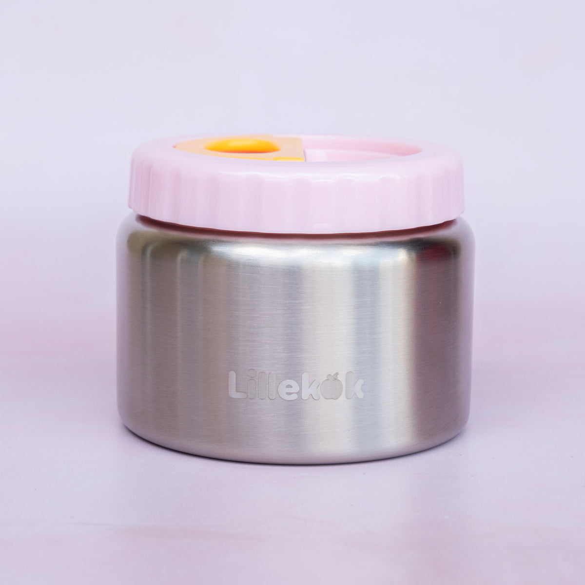 Lillekok termobeholder med børnevenligt låg – 350 ml